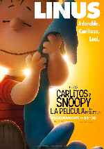 carátula carteles de Carlitos Y Snoopy - La Pelicula De Peanuts - V09