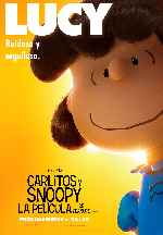 carátula carteles de Carlitos Y Snoopy - La Pelicula De Peanuts - V11