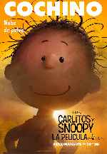 carátula carteles de Carlitos Y Snoopy - La Pelicula De Peanuts - V13