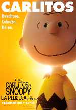 carátula carteles de Carlitos Y Snoopy - La Pelicula De Peanuts - V14