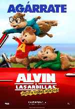 carátula carteles de Alvin Y Las Ardillas - Fiesta Sobre Ruedas - V2