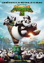 carátula carteles de Kung Fu Panda 3 - V2