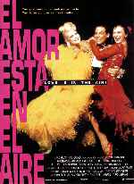 carátula carteles de El Amor Esta En El Aire - 1992