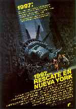 carátula carteles de 1997 - Rescate En Nueva York