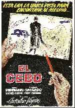 carátula carteles de El Cebo - V2