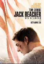 carátula carteles de Jack Reacher - Sin Regreso