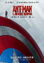 carátula carteles de Ant-man - El Hombre Hormiga - V02