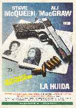 carátula carteles de La Huida - 1972