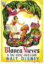 carátula carteles de Blancanieves Y Los Siete Enanitos - V3