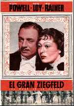 carátula carteles de El Gran Ziegfeld