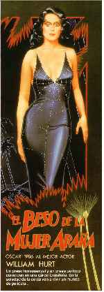 carátula carteles de El Beso De La Mujer Arana - V2