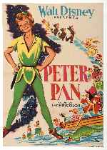 carátula carteles de Peter Pan - Clasicos Disney - V7