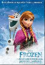 carátula carteles de Frozen - Una Aventura Congelada - V10 