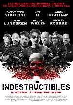 carátula carteles de Los Indestructibles - 2010
