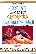 carátula carteles de Cleopatra - 1963
