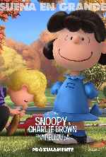 carátula carteles de Snoopy & Charlie Brown - Peanuts La Pelicula - V08