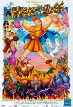 carátula carteles de Hercules - Disney