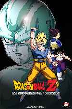 carátula carteles de Dragon Ball Z - Los Guerreros Mas Poderosos