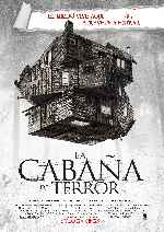 carátula carteles de La Cabana Del Terror - 2012 -v3