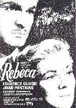 cartula carteles de Rebeca - 1940