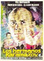 carátula carteles de Los Hermanos Karamazov