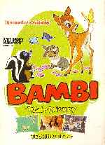 carátula carteles de Bambi - V2