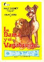 carátula carteles de La Dama Y El Vagabundo - V3