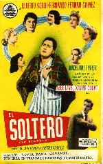 cartula carteles de El Soltero - 1955