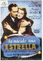 carátula carteles de Ha Nacido Una Estrella - 1937