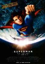 carátula carteles de Superman Returns - El Regreso