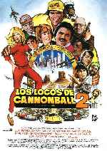 carátula carteles de Los Locos De Cannonball 2a Parte