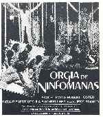 cartula carteles de Orgia De Ninfomanas - V3