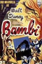 carátula carteles de Bambi - V4