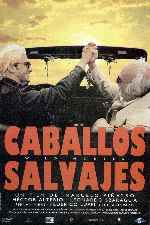 cartula carteles de Caballos Salvajes - 1995