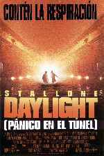 carátula carteles de Daylight - Panico En El Tunel - V2