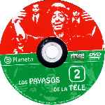 cartula cd de Los Payasos De La Tele 2