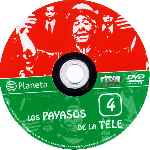 cartula cd de Los Payasos De La Tele 4