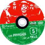 cartula cd de Los Payasos De La Tele 5
