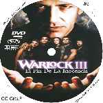 carátula cd de Warlock Iii - El Fin De La Inocencia - Custom