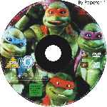 cartula cd de Tortugas Ninja 2 - El Secreto De Los Mocos Verdes