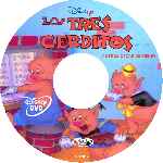 carátula cd de Los Tres Cerditos Y Otros Oscar De Disney - Custom