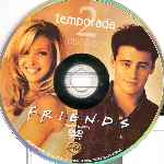 carátula cd de Friends - Temporada 02 - Dvd 02 - Region 1-4