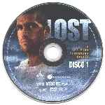 cartula cd de Lost - Perdidos - Temporada 01 - Disco 01 - Region 1-4
