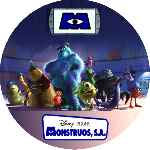cartula cd de Monstruos S.a. - Custom
