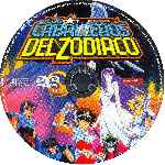 carátula cd de Los Caballeros Del Zodiaco - La Leyenda De Los Santos Escarlatas