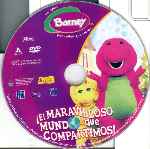 cartula cd de Barney - El Maravilloso Mundo Que Compartimos
