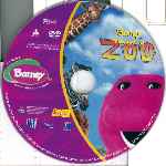 cartula cd de Barney - Vamos Al Zoo - Region 4