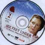 carátula cd de Six Feet Under - Temporada 02 - Disco 02 - Region 4