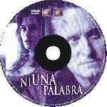 carátula cd de Ni Una Palabra