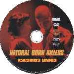 cartula cd de Asesinos Natos - Custom